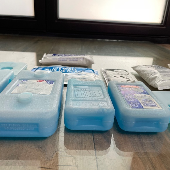 17-Piece Mixed Set of Lunch Box Ice Packs - Picture 12 of 13